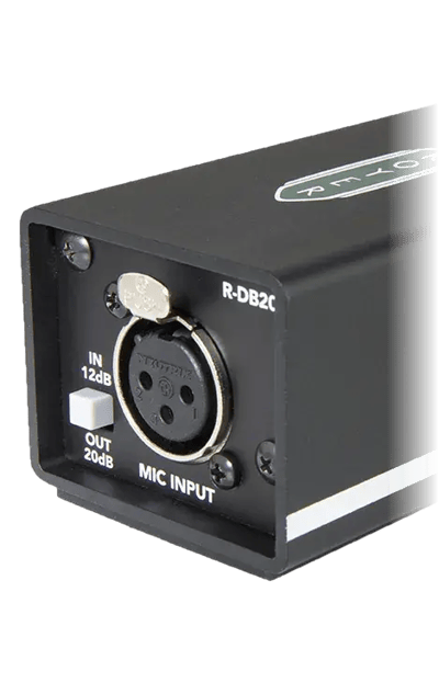 Royer dBooster in-line signal booster, full length