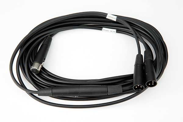 Royer stereo microphone cable set